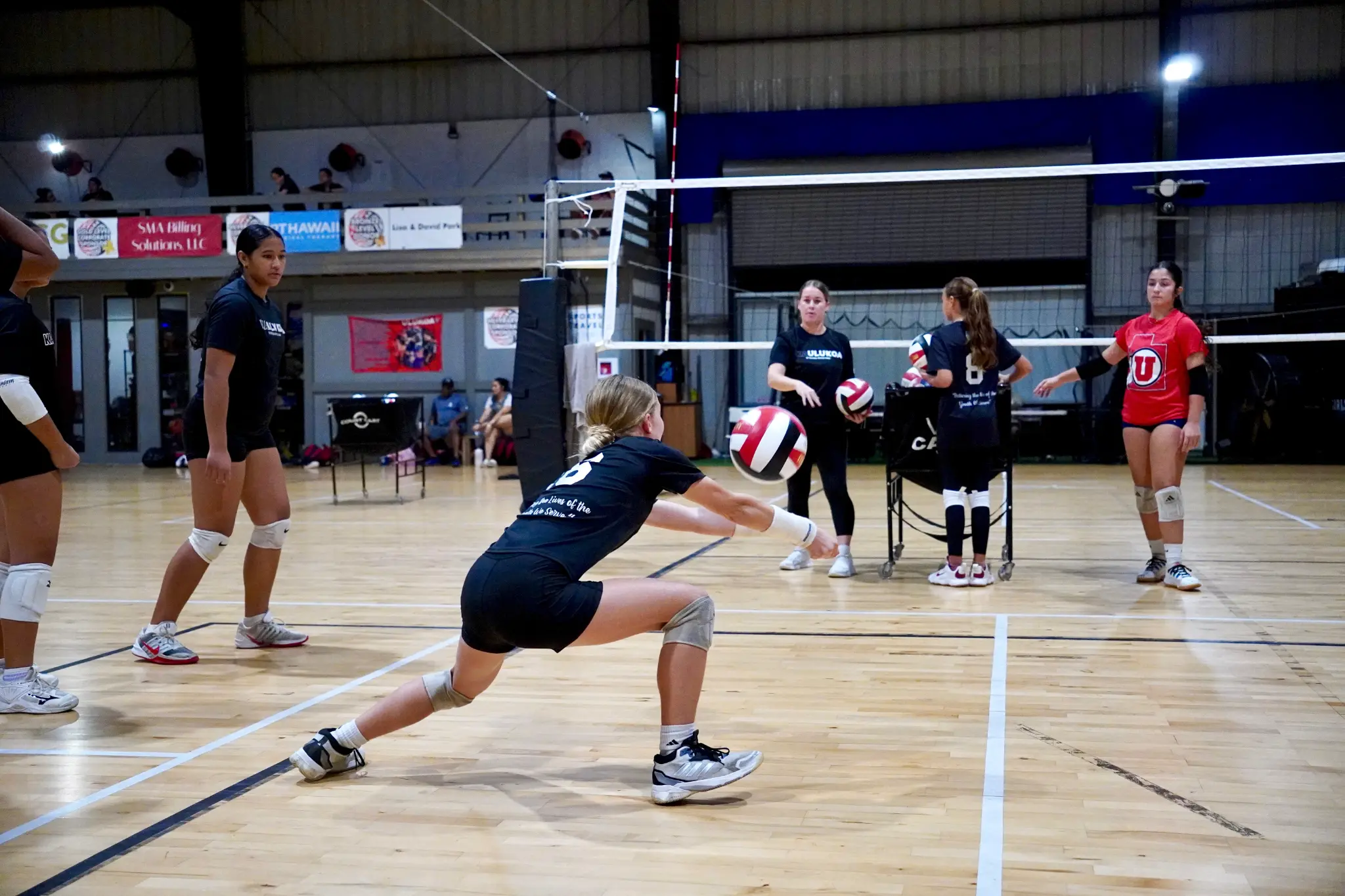 CAS volleyball training